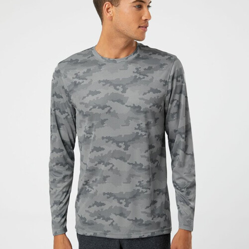 Unisex Pompano Performance Camo Long Sleeve T-Shirt Thumbnail