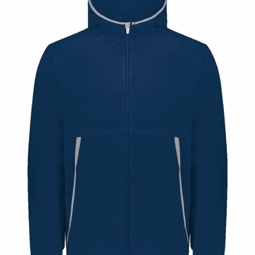 Youth Eco Revive™ Polar Fleece Hooded Full-Zip Jacket Thumbnail