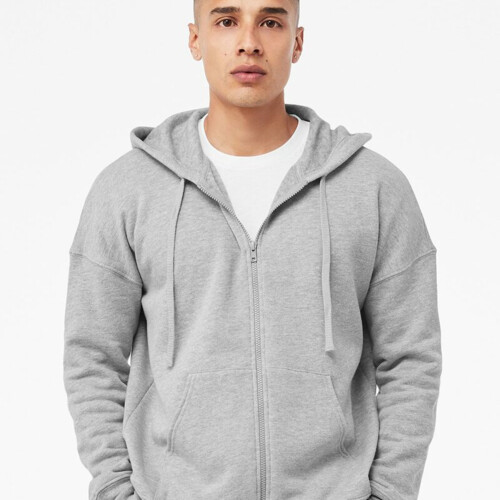 Unisex Sponge Fleece DTM Full-Zip Hoodie Sweatshirt Thumbnail