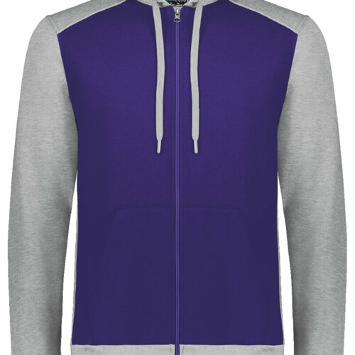 Unisex Eco Revive™ Three-Season Triblend Fleece Full-Zip Hooded Sweatshirt Thumbnail