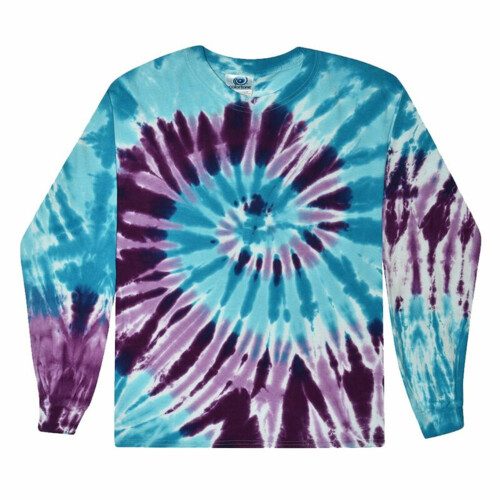 Youth Tie-Dyed Long Sleeve T-Shirt Thumbnail