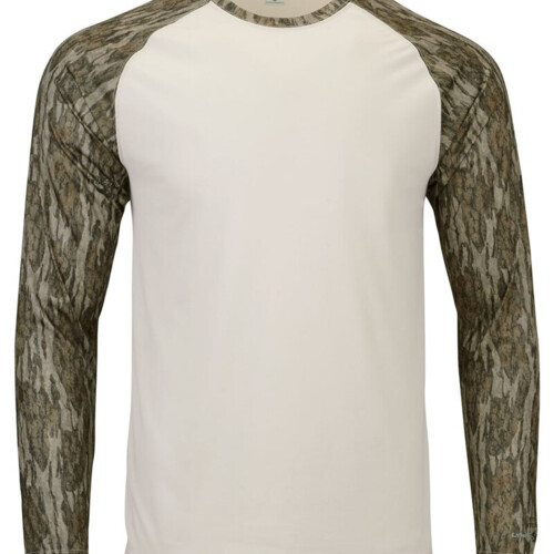 Men's Jackson Mossy Oak Colorblocked Long Sleeve T-Shirt Thumbnail