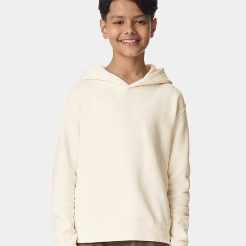 Youth Garment-Dyed Lightweight Hooded Sweatshirt Thumbnail
