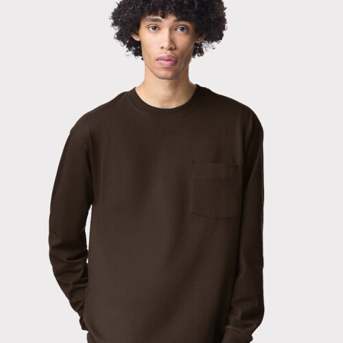Unisex Super Heavyweight Long Sleeve Pocket Tee Thumbnail