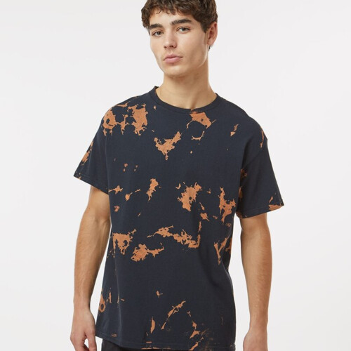 Unisex Bleach Out Dyed T-Shirt Thumbnail