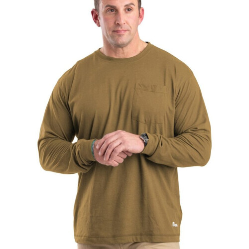 Men's Performance Long Sleeve Pocket T-Shirt Thumbnail