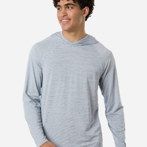 Unisex Performance Hooded Long Sleeve T-Shirt Thumbnail