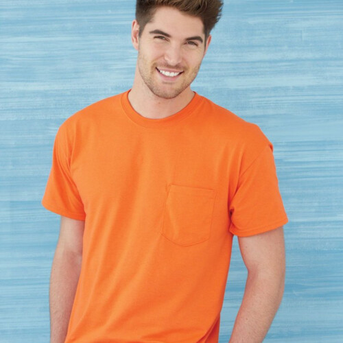 Unisex DryBlend® Pocket T-Shirt Thumbnail