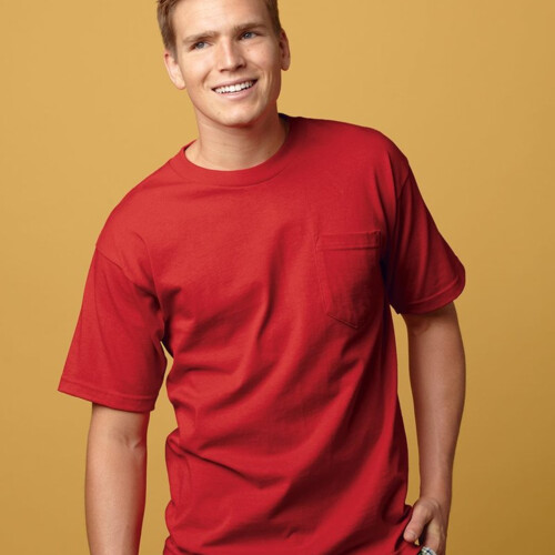 Unisex USA-Made Pocket T-Shirt Thumbnail