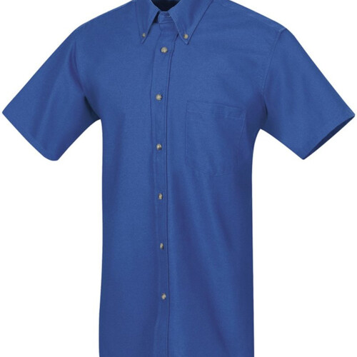 Men's Poplin Short Sleeve Dress Shirt Thumbnail