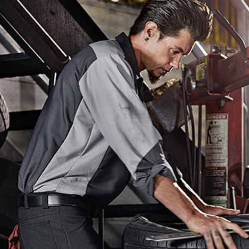 Men's Long Sleeve Automotive Crew Shirt Thumbnail