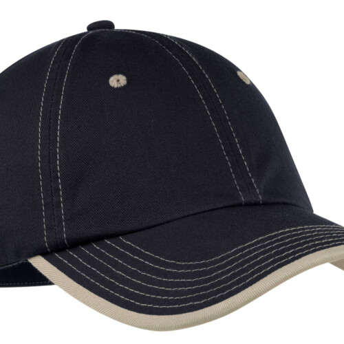 Vintage Washed Contrast Stitch Cap Thumbnail