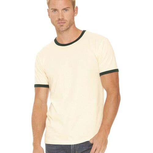 Unisex Cotton Ringer Tee Thumbnail