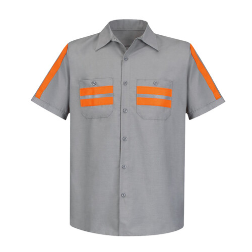 Men's Enhanced Visibility Industrial Work Shirt Thumbnail