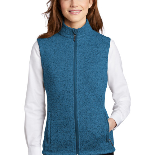 Women's Sweater Fleece Vest Thumbnail