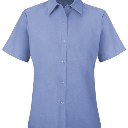 Women's Short Sleeve Specialized Pocketless Work Shirt Thumbnail
