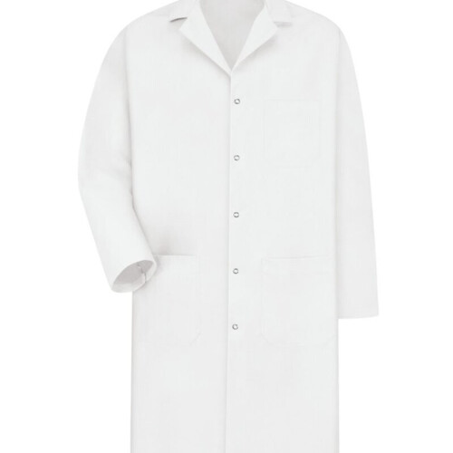 Unisex Tall Gripper Front Lab Coat Thumbnail