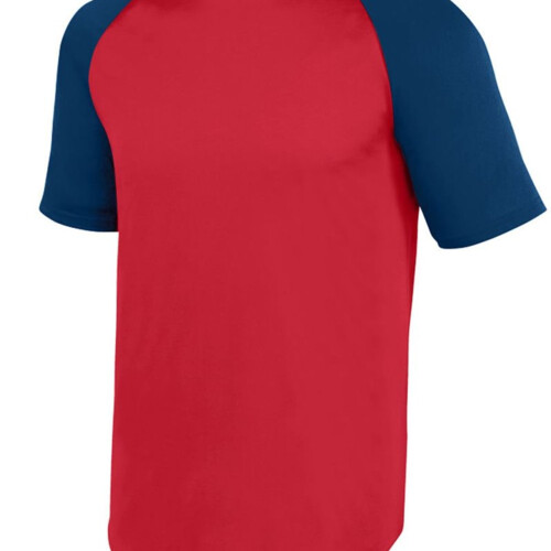Youth Wicking Short Sleeve Baseball Jersey Thumbnail