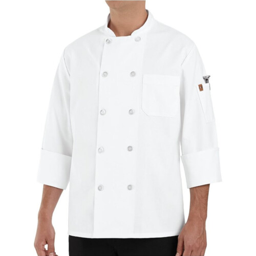 Ten Pearl Button Chef Coat Thumbnail