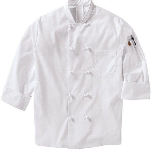 Mimix™ Ten Knot Button Chef Coat with OilBlok Thumbnail