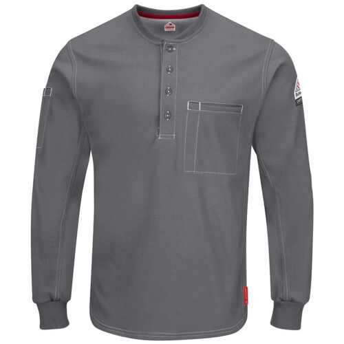 Men's iQ Series® Plus Long Sleeve Henley Thumbnail