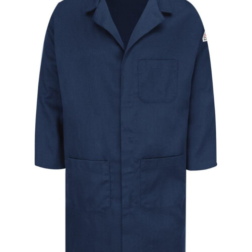 Men's Concealed Snap Front Lab Coat - EXCEL FR® ComforTouch® - 6 oz. Thumbnail