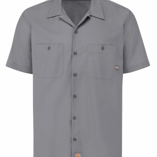Men's Industrial Short Sleeve Work Shirt Thumbnail