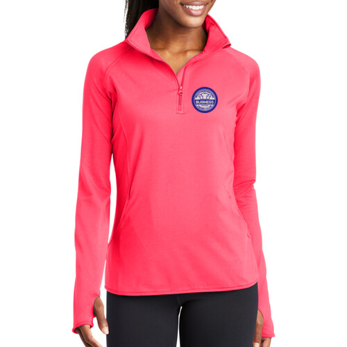 BTC - Ladies Sport Wick ® Stretch 1/2 Zip Pullover Thumbnail